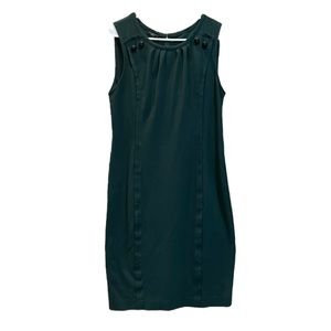 Talbots Dark Green Shift Dress